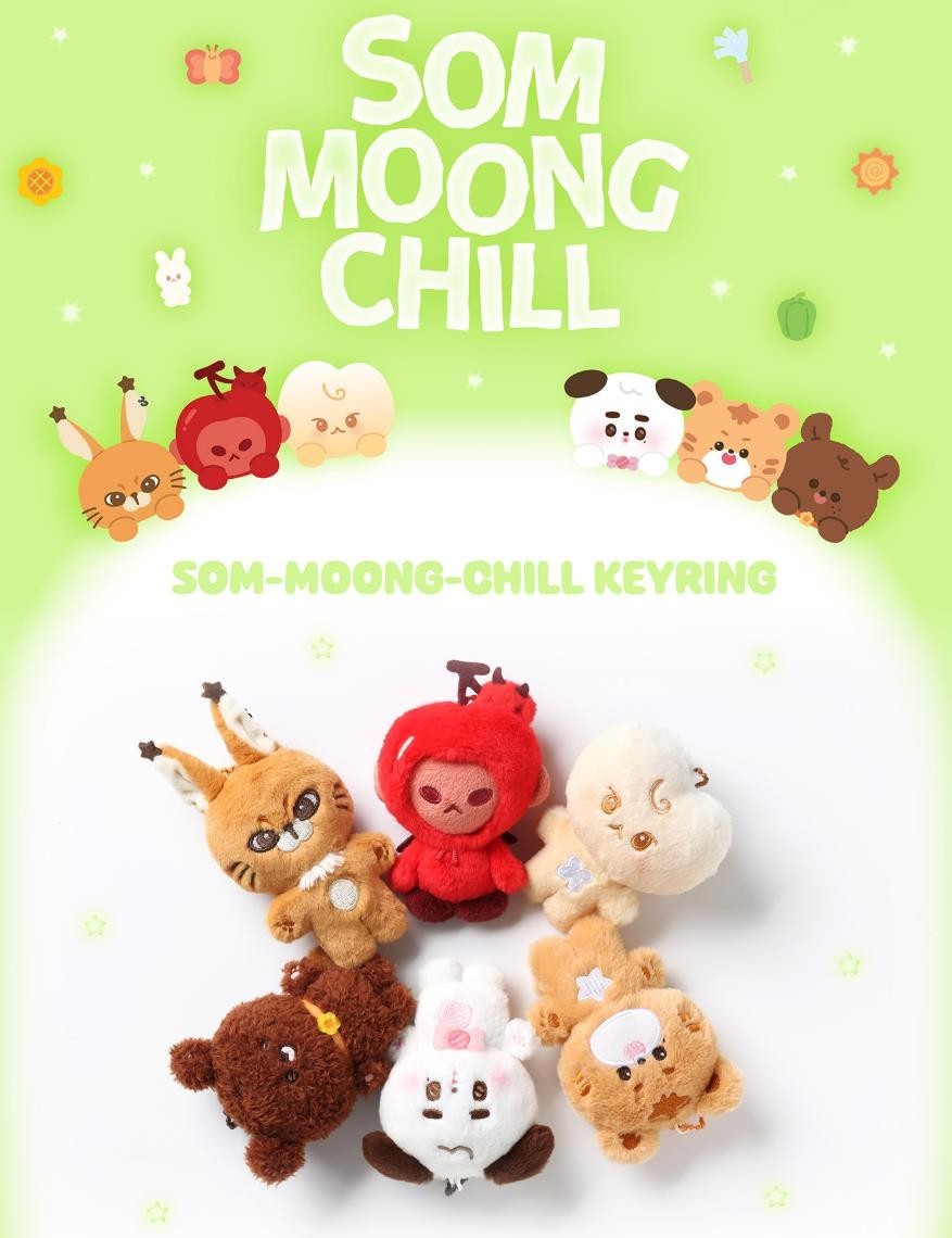 2025 NCT 127 CHARACTER OFFICIAL MD SOMMOONGCHILL SOM-MOONG-CHILL