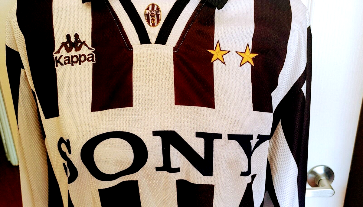 Authentic 2x Vintage Juventus 90s jerseys - Sony/Kappa & Danone | eBay