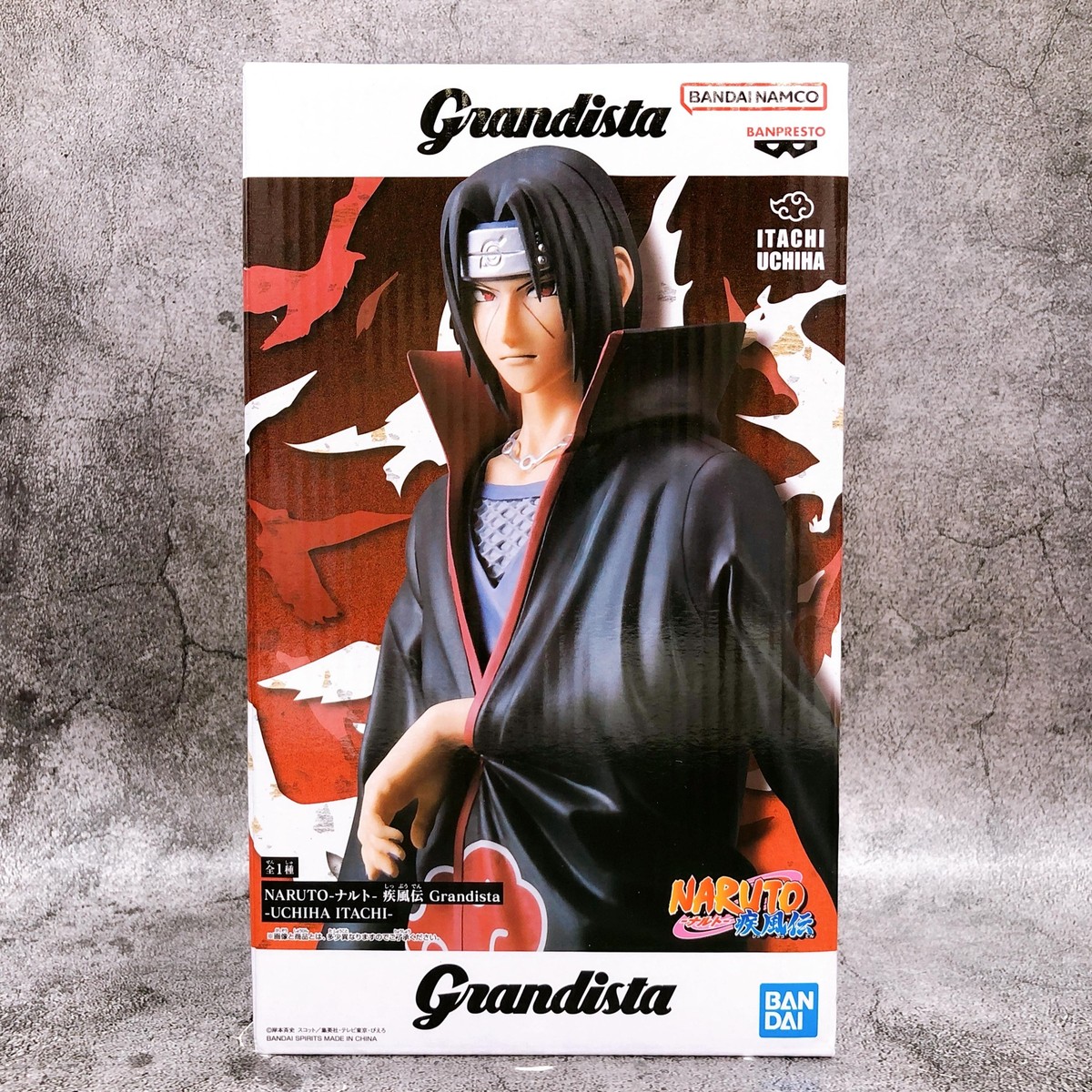 Naruto Shippuden Itachi Uchiha Grandista Banpresto Figure Japan
