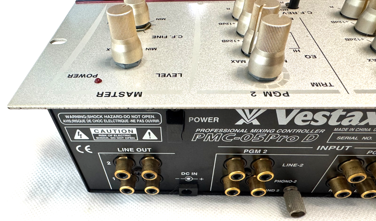 Vestax PMC-05 Pro D Samurai DJ Mixer Professional Mixing