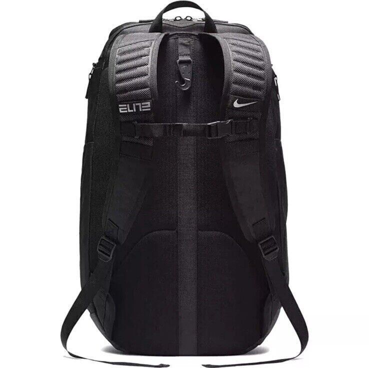 Nike Hoops Elite Pro Basketball Backpack Black/Silver BA5554-01 | eBay
