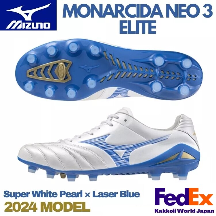 MIZUNO Soccer Cleats MONARCIDA NEO 3 ELITE P1GA242025 S. White