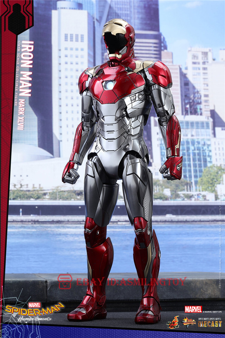 1/6 Hot Toys HT Iron Man MK47 2.0 Mark XLVII MMS427-D19 Action