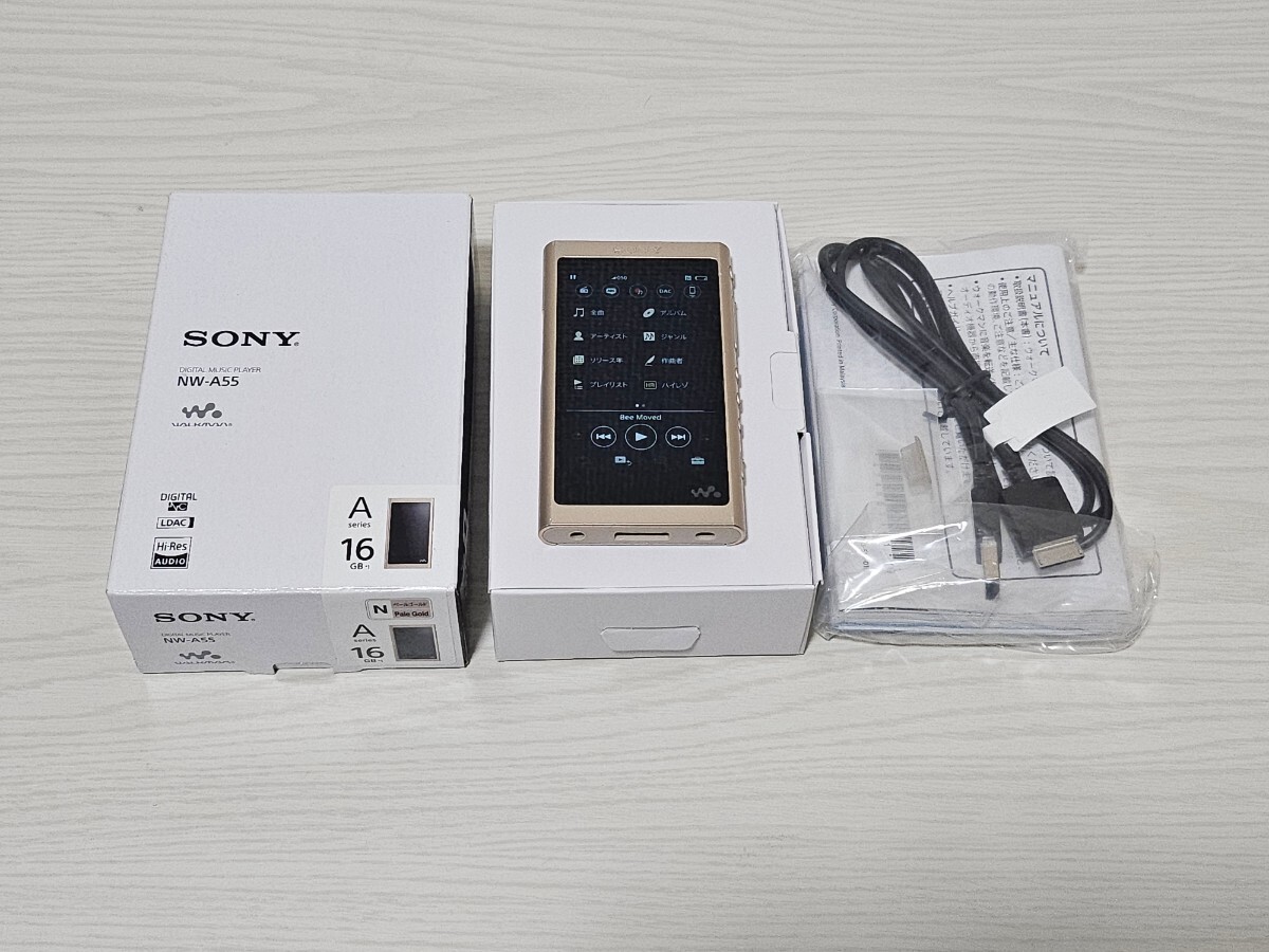 SONY NW-A55 ゴールド WALKMAN SONY NW-A55 Walkman GOLD A Series