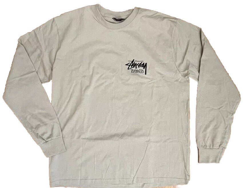 NWT STUSSY TORONTO RARE LIMITED ED LONG SLEEVE CHAPTER TEE SIZE L
