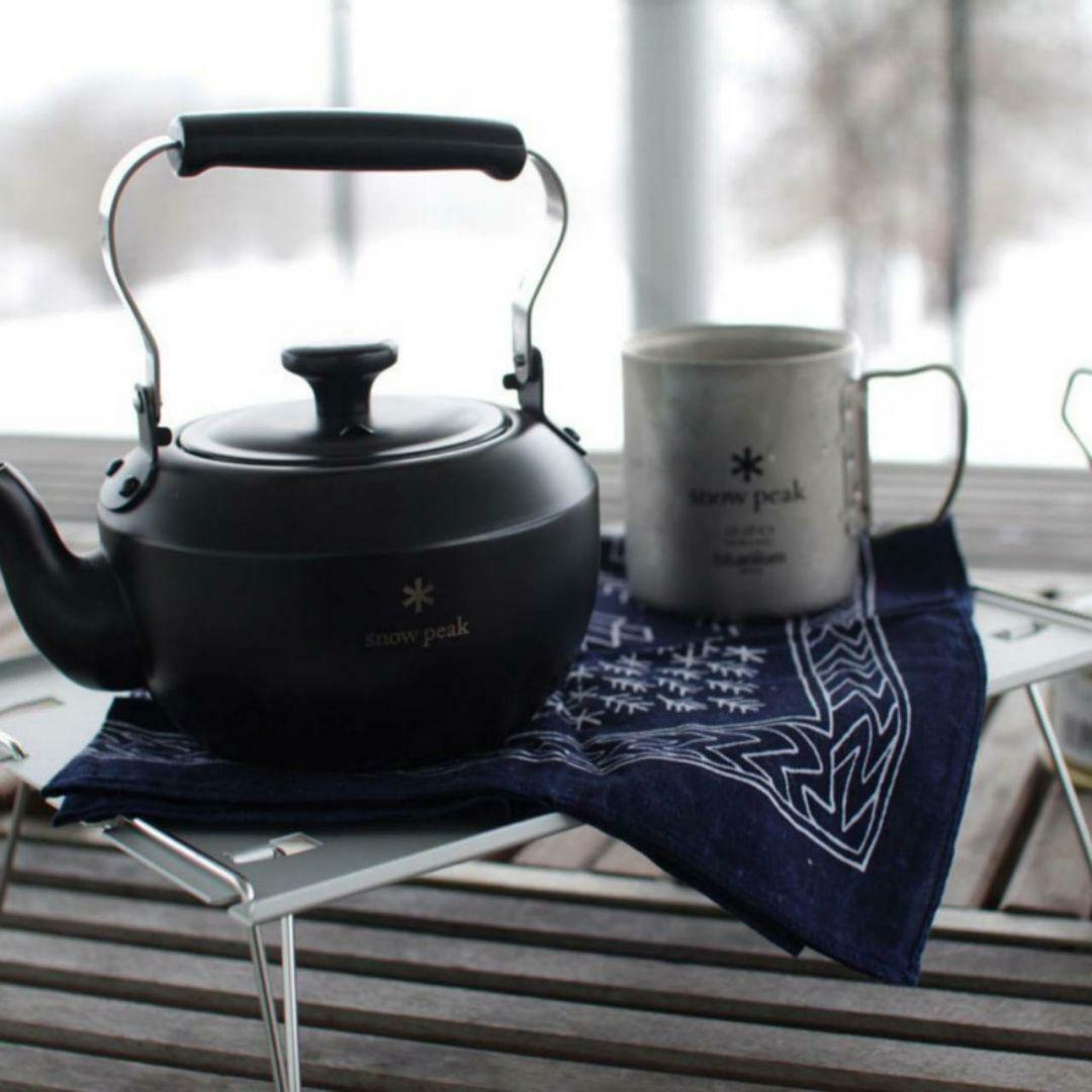 スノーピーク ラウンドケトル1.5 マットブラック ポイントギフト