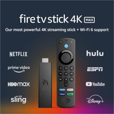 Fire TV Stick 4K Max streaming device Wi-Fi 6 Alexa Voice Remote