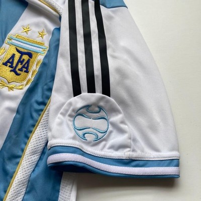 Adidas Argentina Matchworn Jersey #22 Lucho Gonzalez 2006 Size M