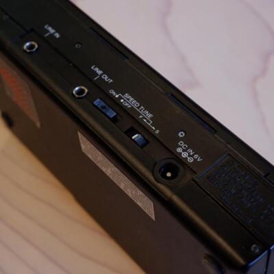 SONY WALKMAN PROFESSIONAL WM-D6C CASSETTE PLAYER RECORDER Black