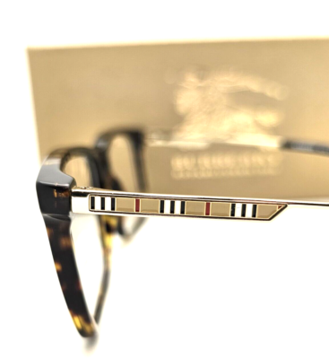 New BURBERRY Eyeglasses B 2339 3002 55-17 145 Large Tortoise