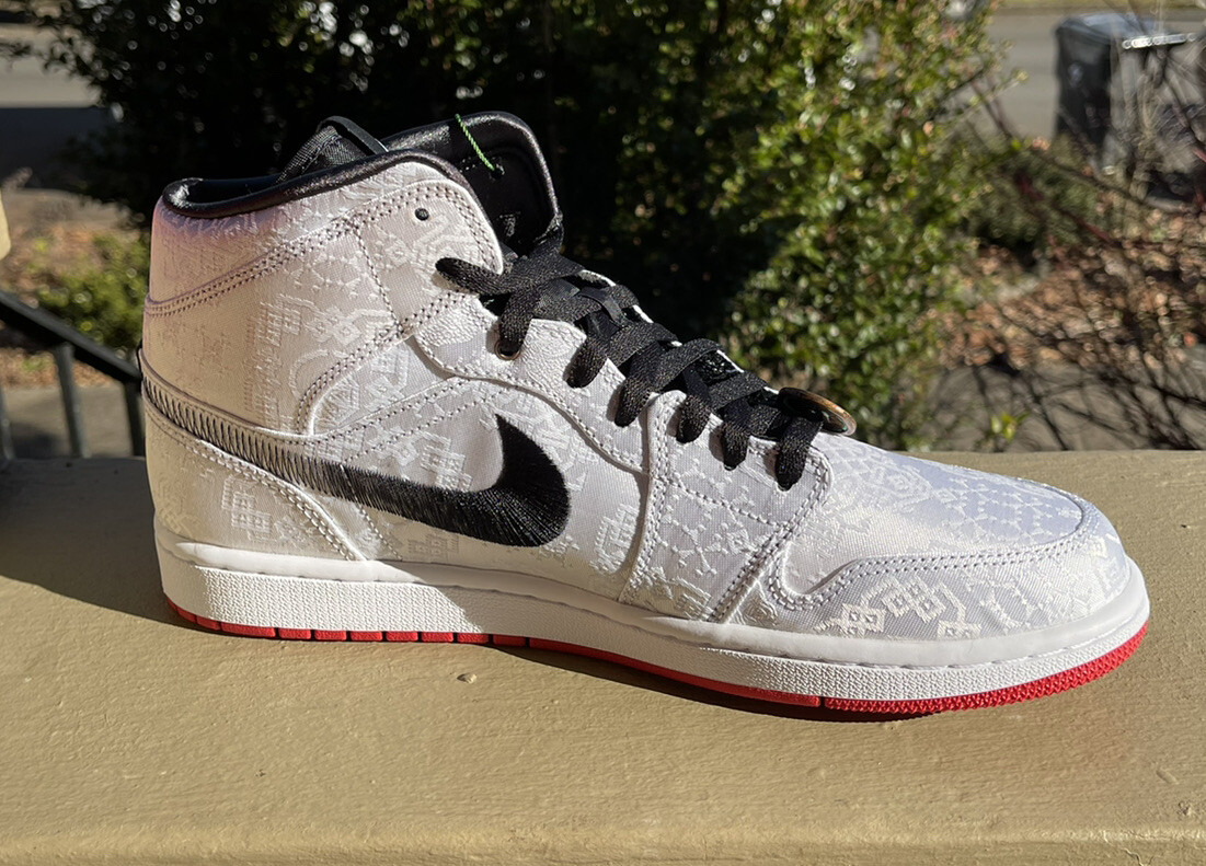 Air Jordan 1 MID SE Fearless Edison Chen X CLOT 2019 CU2804-100