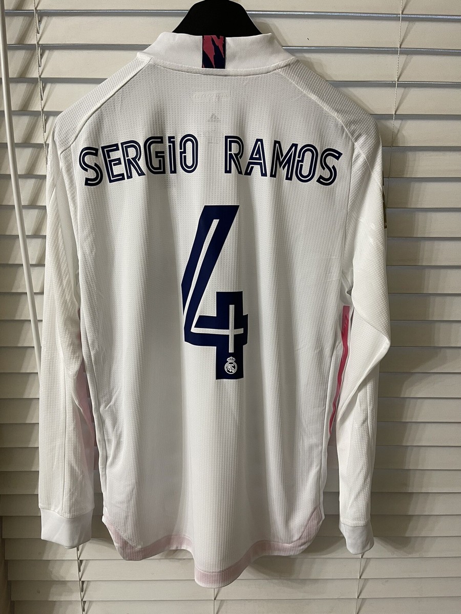 Real Madrid Sergio Ramos Player Issue Climachill Shirt LG Adidas