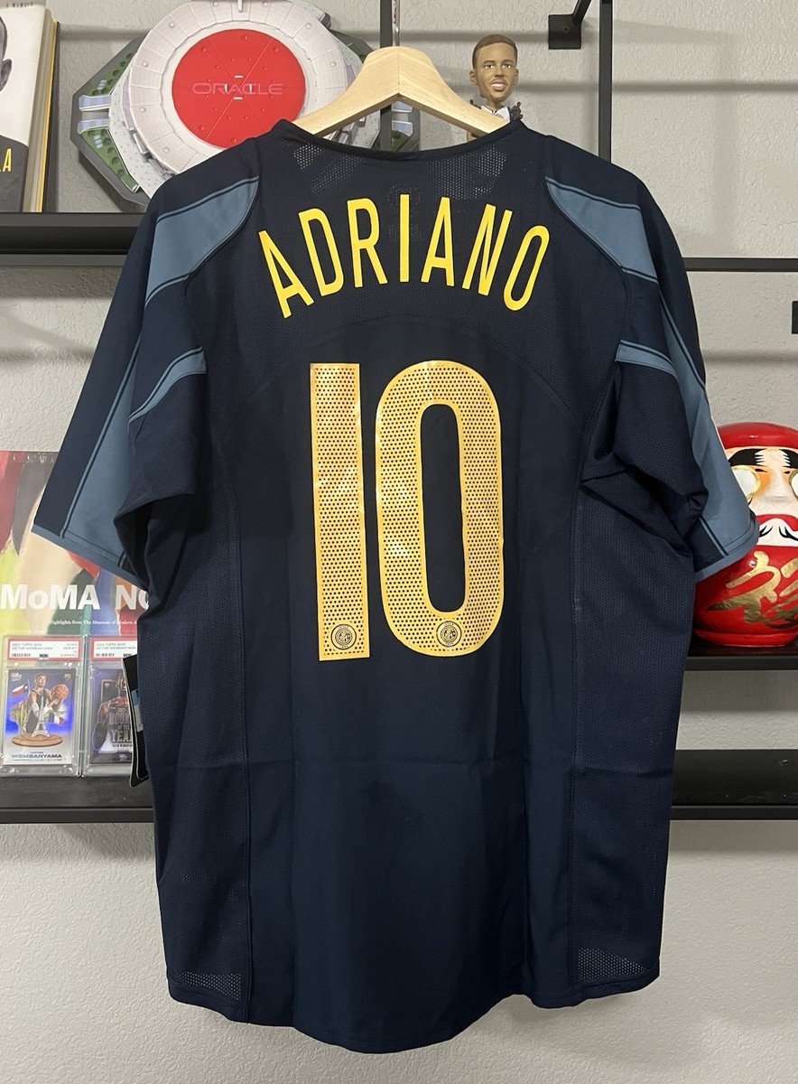 Nike 2004-05 Inter Milan Adriano Third Kit Jersey M | eBay