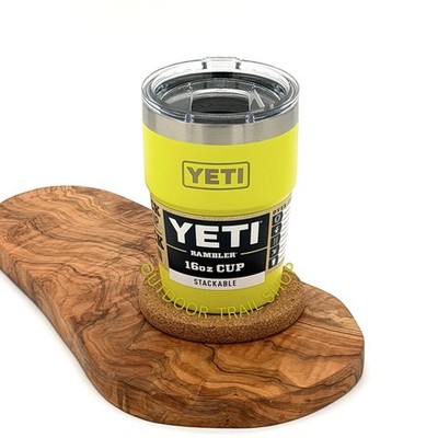 YETI Rambler 16 oz Stackable Cup Firefly Yellow | Retired Seasonal