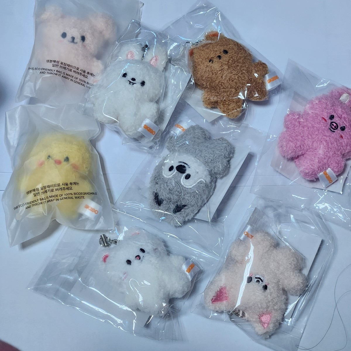 Stray Kids SKZOO KEYRING MICRO Ver MD 5TH FANMEETING SKZ 5'CLOCK