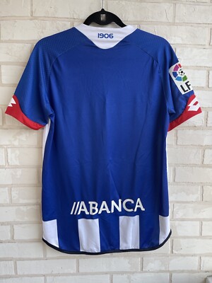 Lotto Real Deportivo La Coruna Football Jersey Shirt Size S | eBay