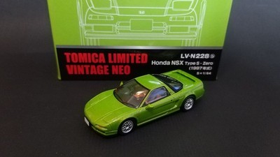 Tomica LIMITED VINTAGE NEO Honda NSX Type S. Zero LV-N288b (Green