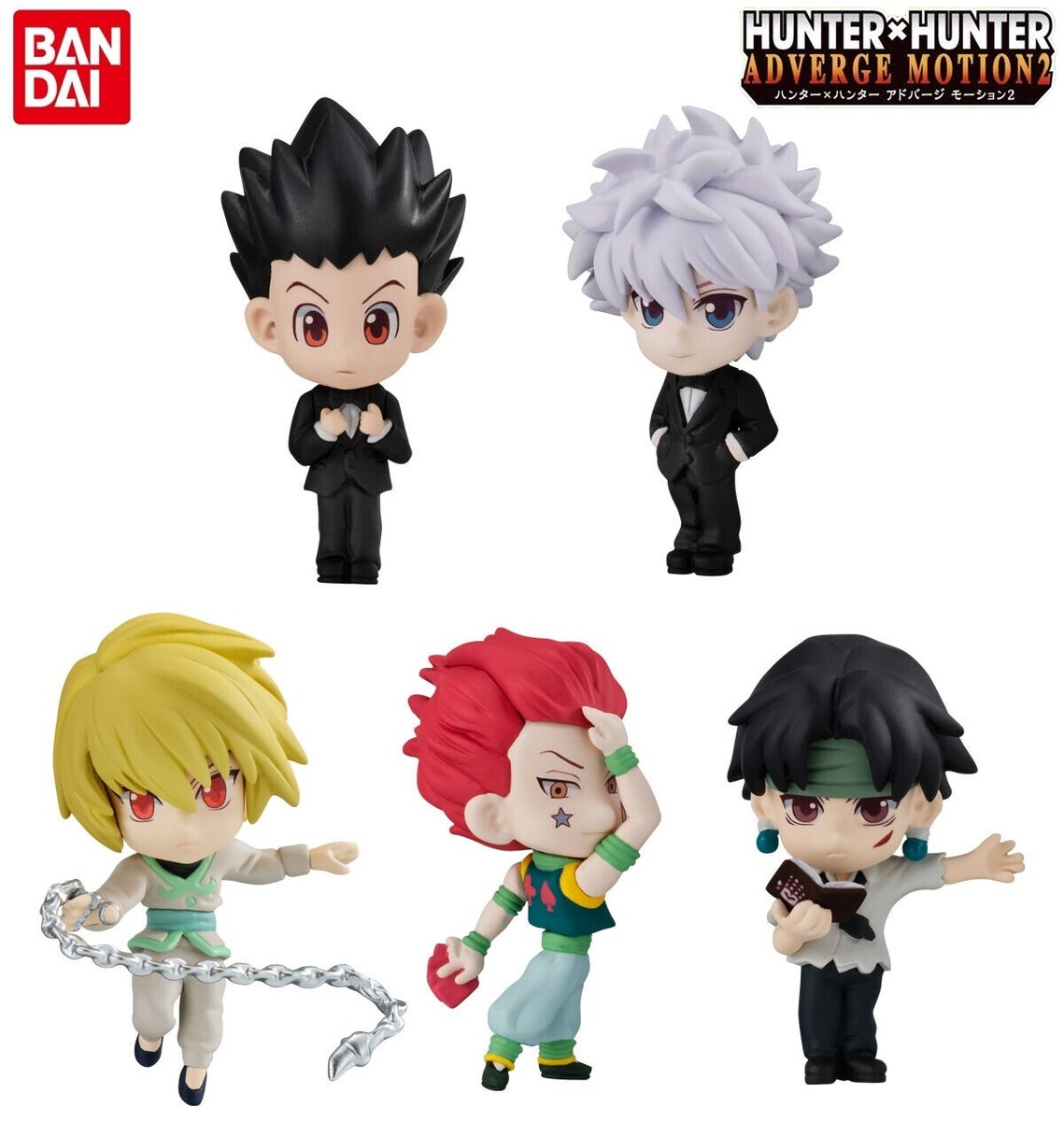 Bandai Hunter x Hunter Adverge MOTION 2 Mini Figure Gon Killua