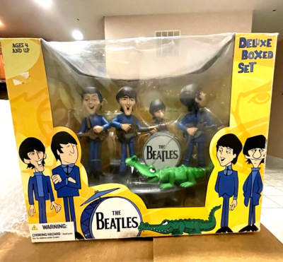 The Beatles Cartoon Deluxe Boxed Set Action Figures .McFarlane