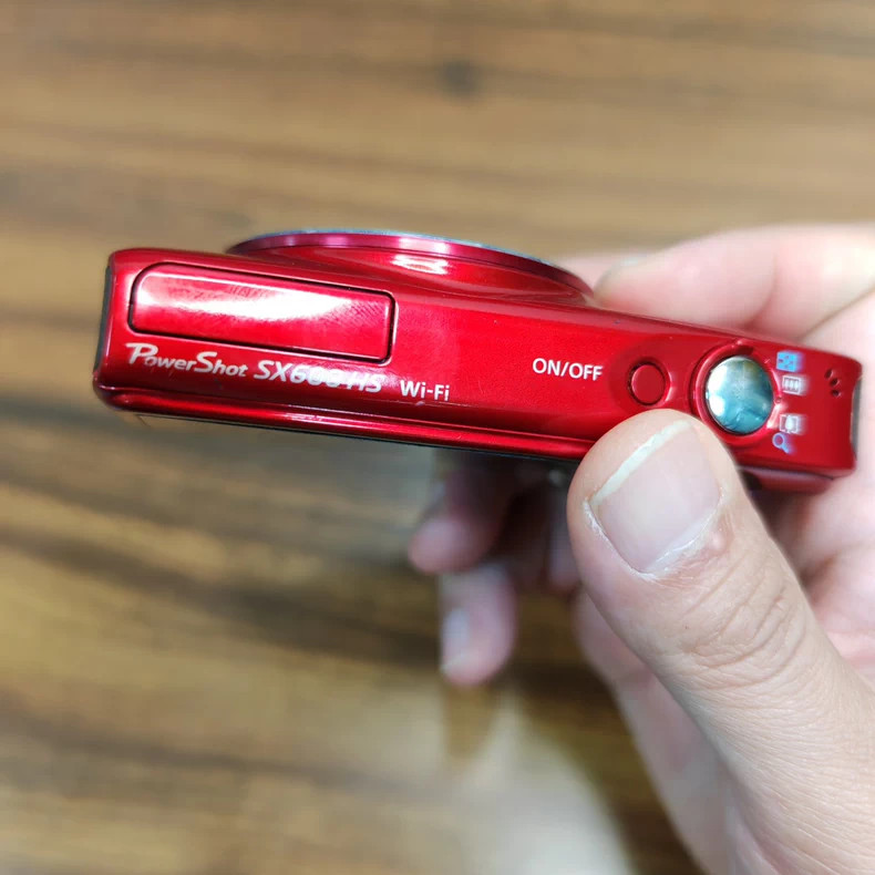 Canon PowerShot SX600 HS 16.0MP Digital Camera - Red for sale