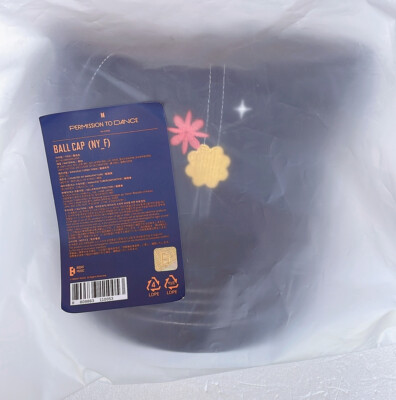 BTS PTD Ball Cap Permission to Dance On Stage Seoul Official Navy