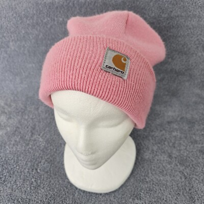 Carhartt Youth Beanie Hat Kids Pink Watch Cap Child Hat Skull Cap