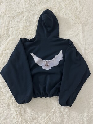 Yeezy Gap Engineered by Balenciaga Dove Hoodie Washed Blue Medium
