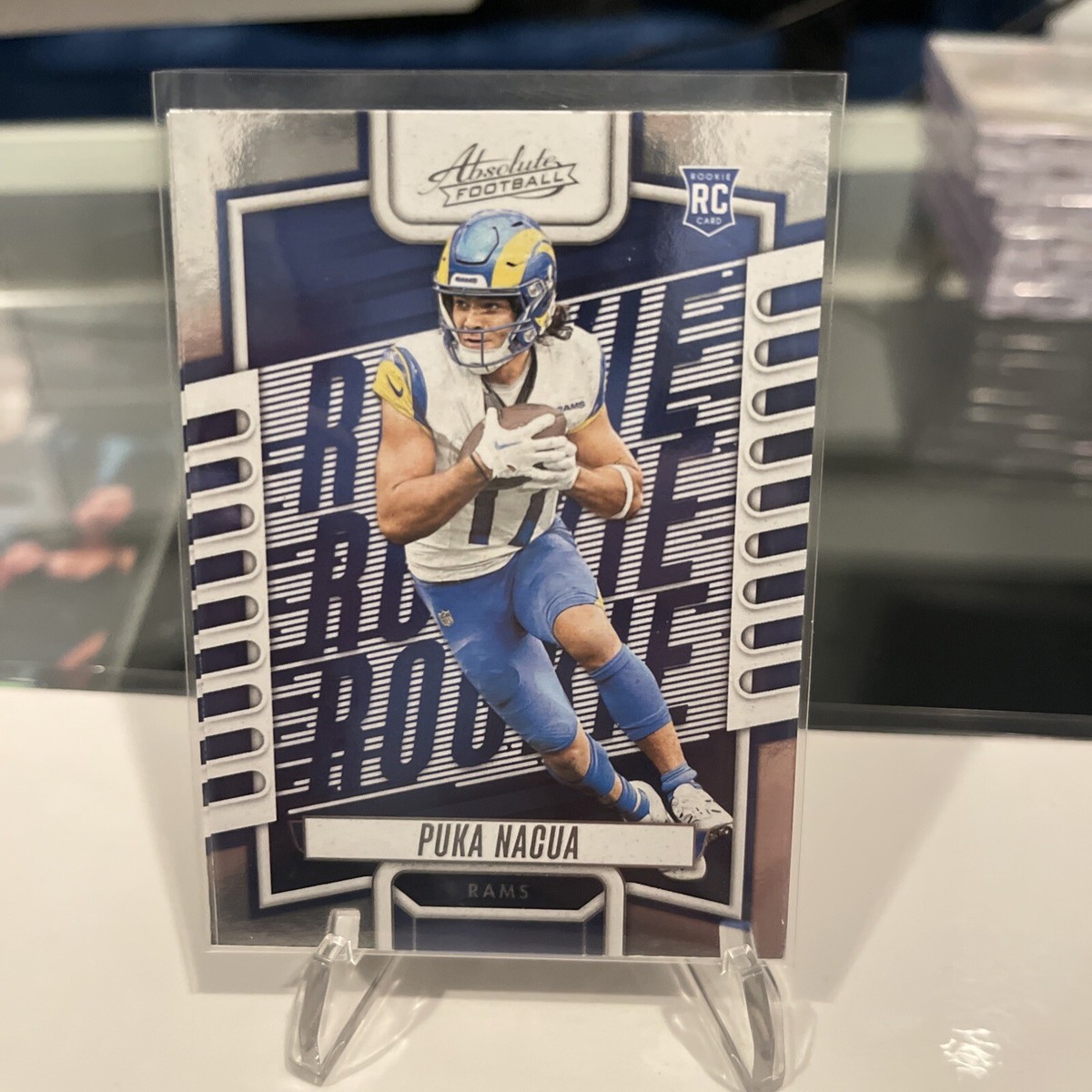 2023 Panini Absolute Puka Nacua Rookie Card #189 Los Angeles Rams
