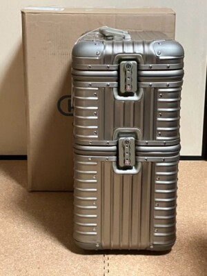 Rimowa Classic Flight Wine Case Aluminum Silver Travel Luggage