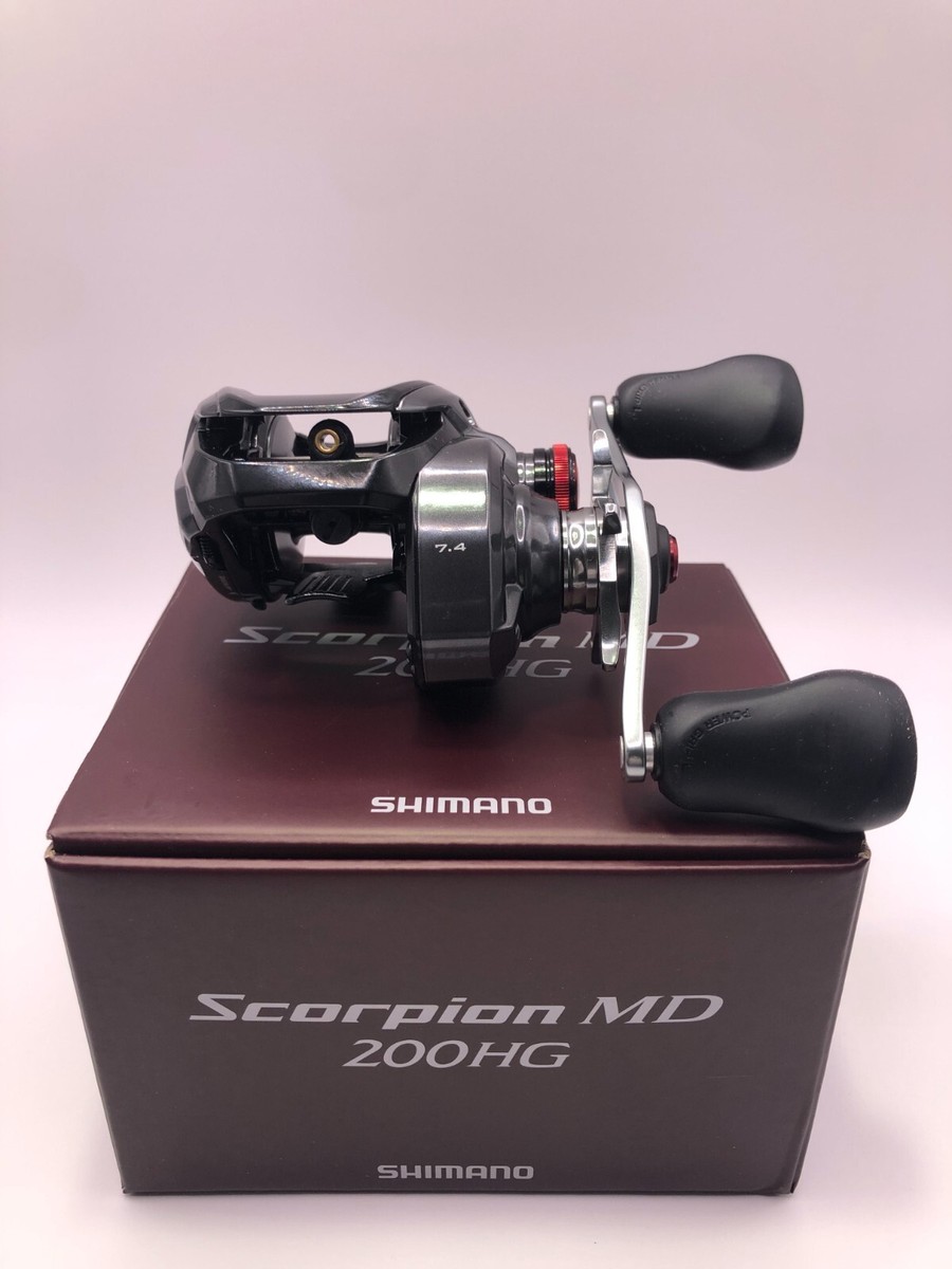 Shimano 24 Scorpion MD 200HG 201HG 200XG 201XG Baitcasting Reel