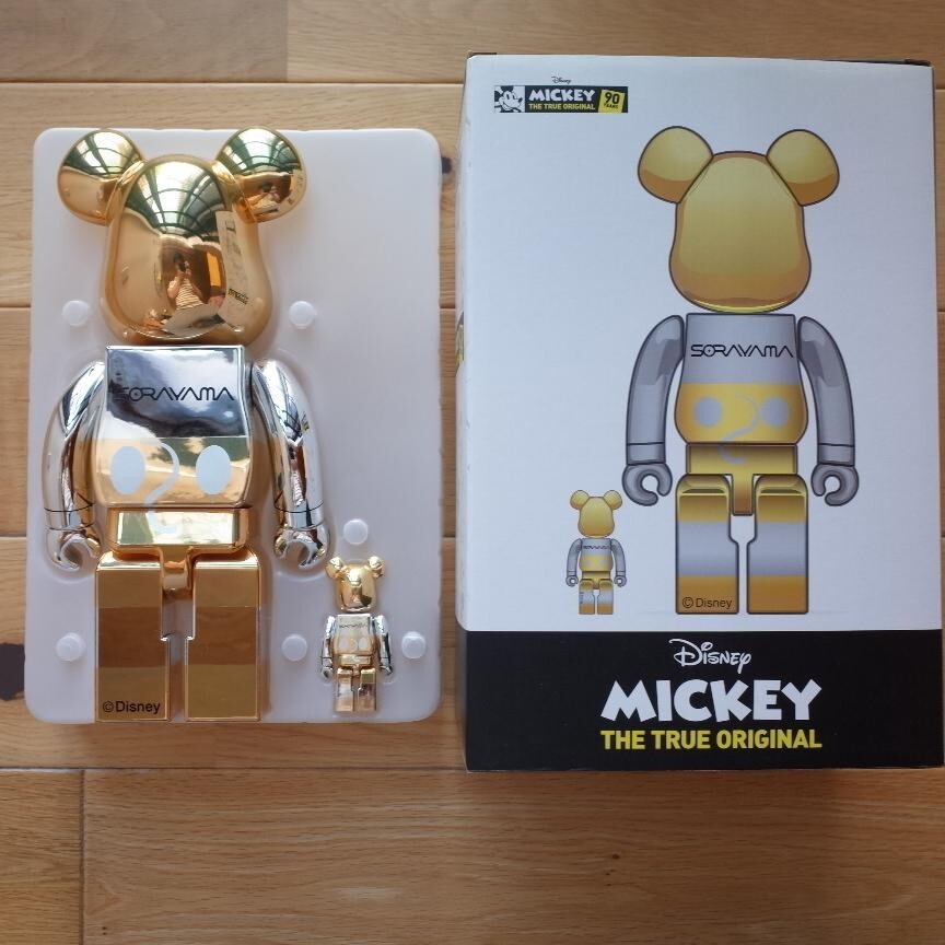 HAJIME SORAYAMA FUTURE MICKEY 100% 400% Bearbrick Be@rbrick
