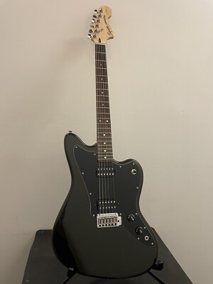 2001 Fender Squire Jagmaster Montego Black Electric Guitar | eBay