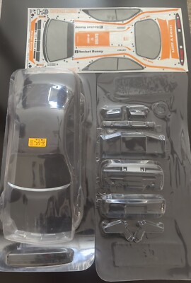 HPI ROCKET BUNNY S14 BOSS Clear Body For 1/10 RC Drift Car 200mm