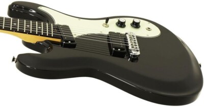 Aria DM-206 BK RETRO CLASSICS SERIES Black Electric Guitar w/Gig