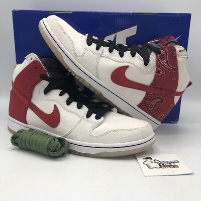 Nike SB Dunk High Pro Cheech And Chong Size 10.5 305050-100 Skunk