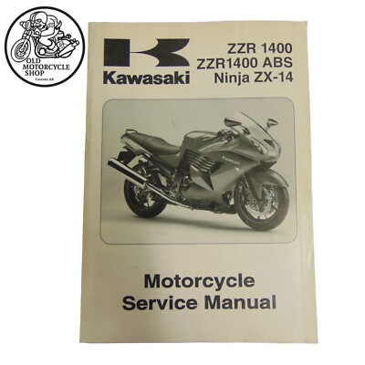 Kawasaki ZZR1400 ABS サービスマニュアル Service Manual Kawasaki