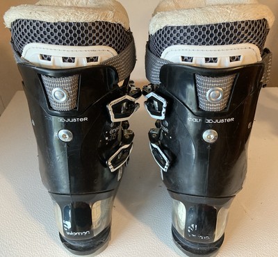 Salomon Energyzer 75 Ski Boots RS75W (size 25) Black White Gray In