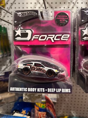 Hotwheels Hot Import Nights & D Force Honda AE86 Mazda Nissan EVO