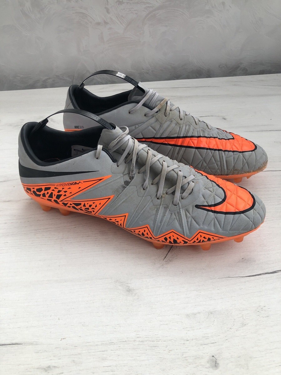 Nike Hypervenom Phinish FG Gray Orange ACC Men's Football Cleats