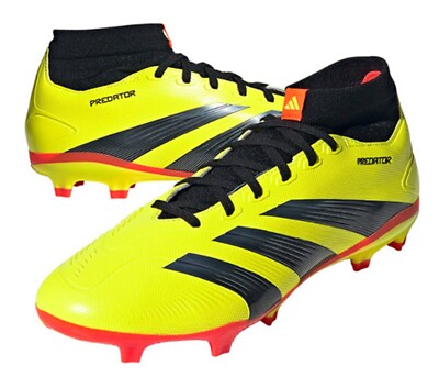 Adidas Men PREDATOR League Sock FG Cleats Yellow Football Soccer