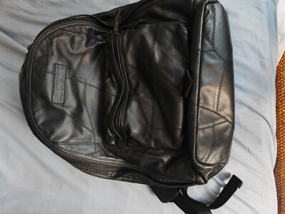 Supreme Patchwork Leather Backpack Black!!FW19 100% Authentic! | eBay