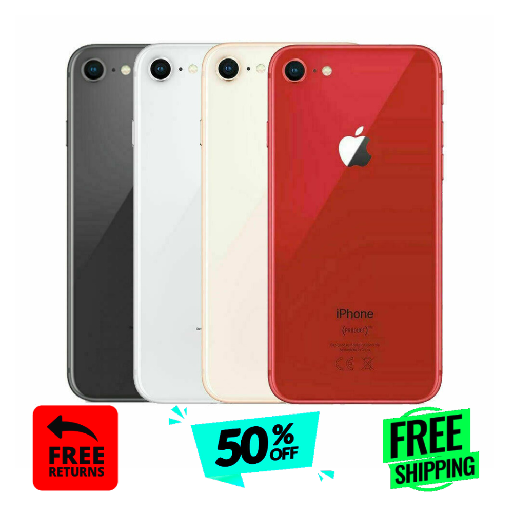 Apple iPhone 8 256GB 128GB 64GB GSM Unlocked Tmobile Verizon iOS