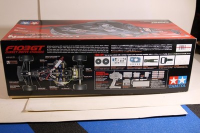 Tamiya 1/10 RC F103GT chassis Advan Courage LC70 Mugen kit ref