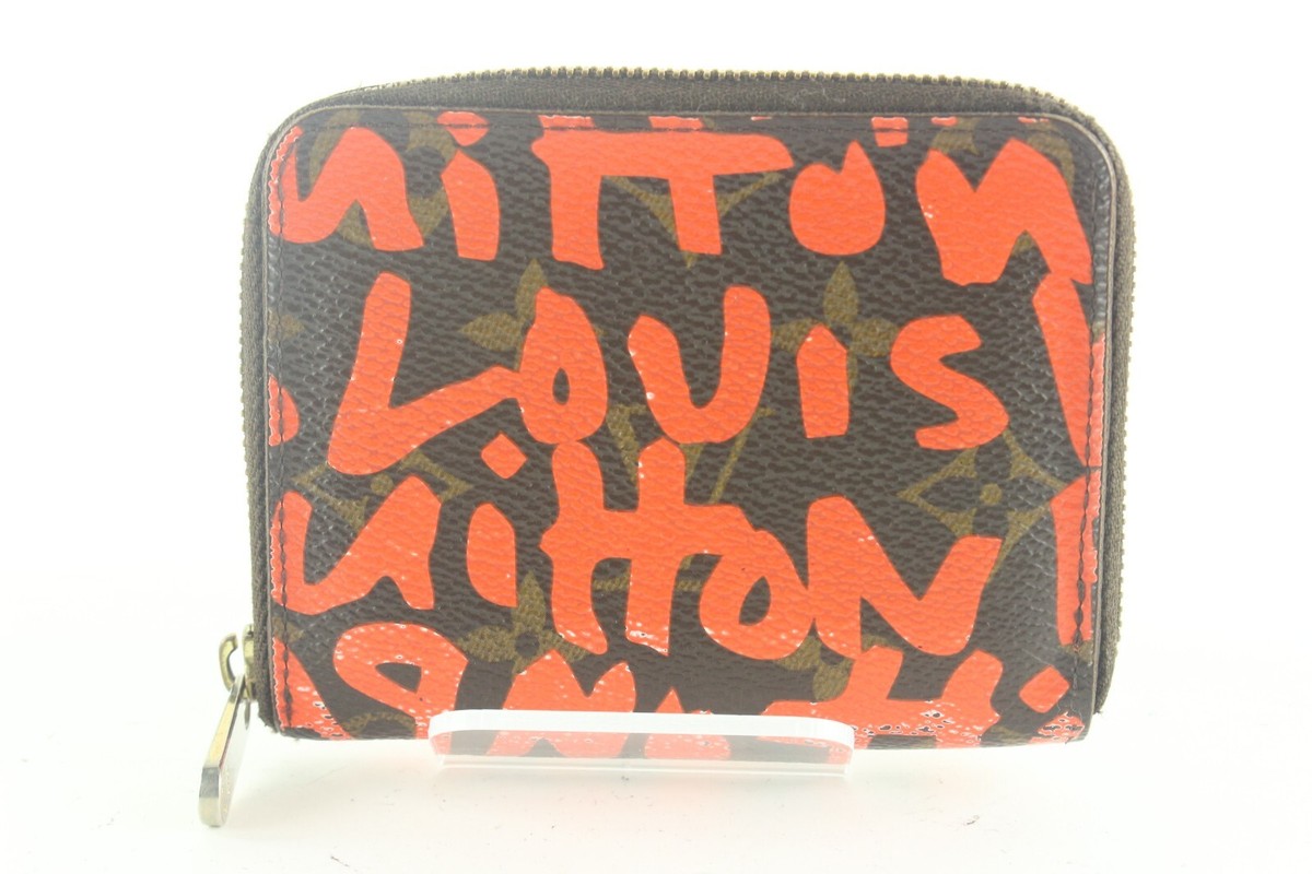 Louis Vuitton Stephen Sprouse Orange Graffiti Zippy Coin Wallet