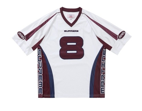 Supreme Aphex Twin Football Jersey (Large, White New, SS25) AFX