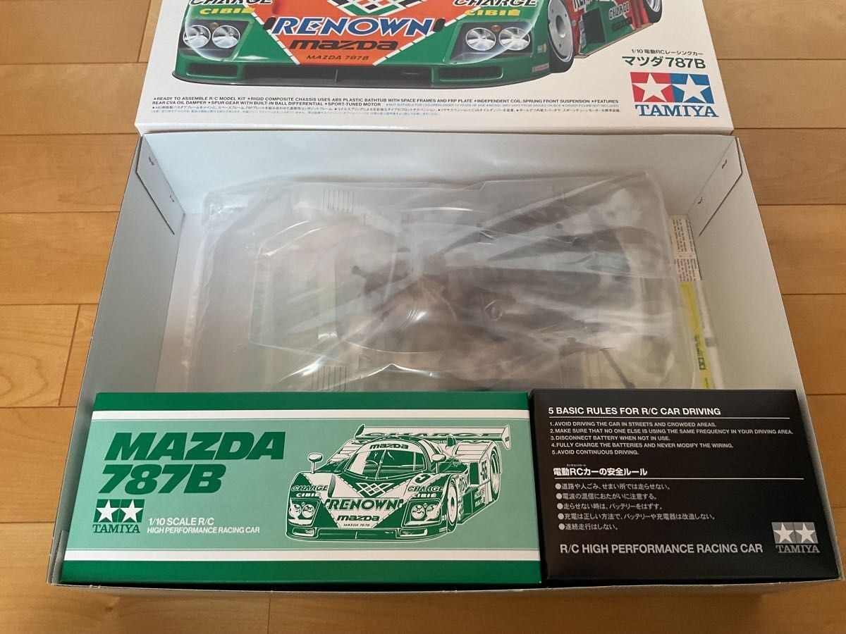 Tamiya 1/10 Electric RC Car No.218 Mazda 787B 47518 Assembly Kit