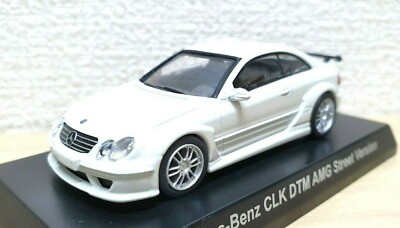 1/64 Kyosho MERCEDES BENZ CLK DTM AMG STREET VERSION WHITE diecast