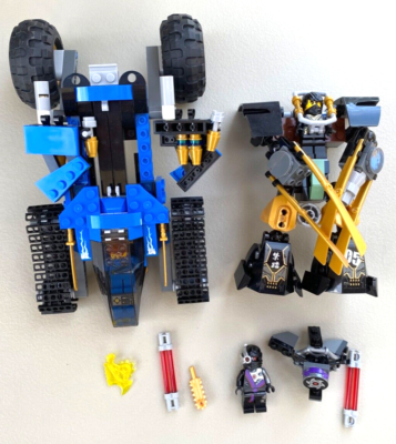 LEGO NINJAGO: Thunder Raider (70723) with Figures Incomplete