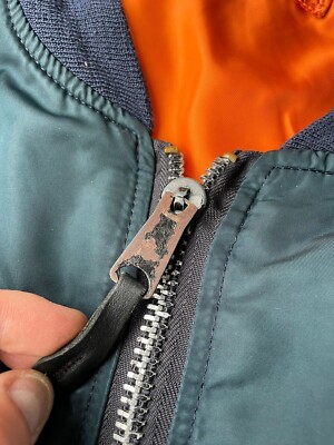 90s Alpha Industries Ma1 Flyer Two-sided Bomber Jacket | eBay