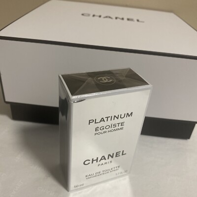 CHANEL PLATINUM EGOISTE for Men Cologne 1.7oz / 50ml EDT Spray NEW